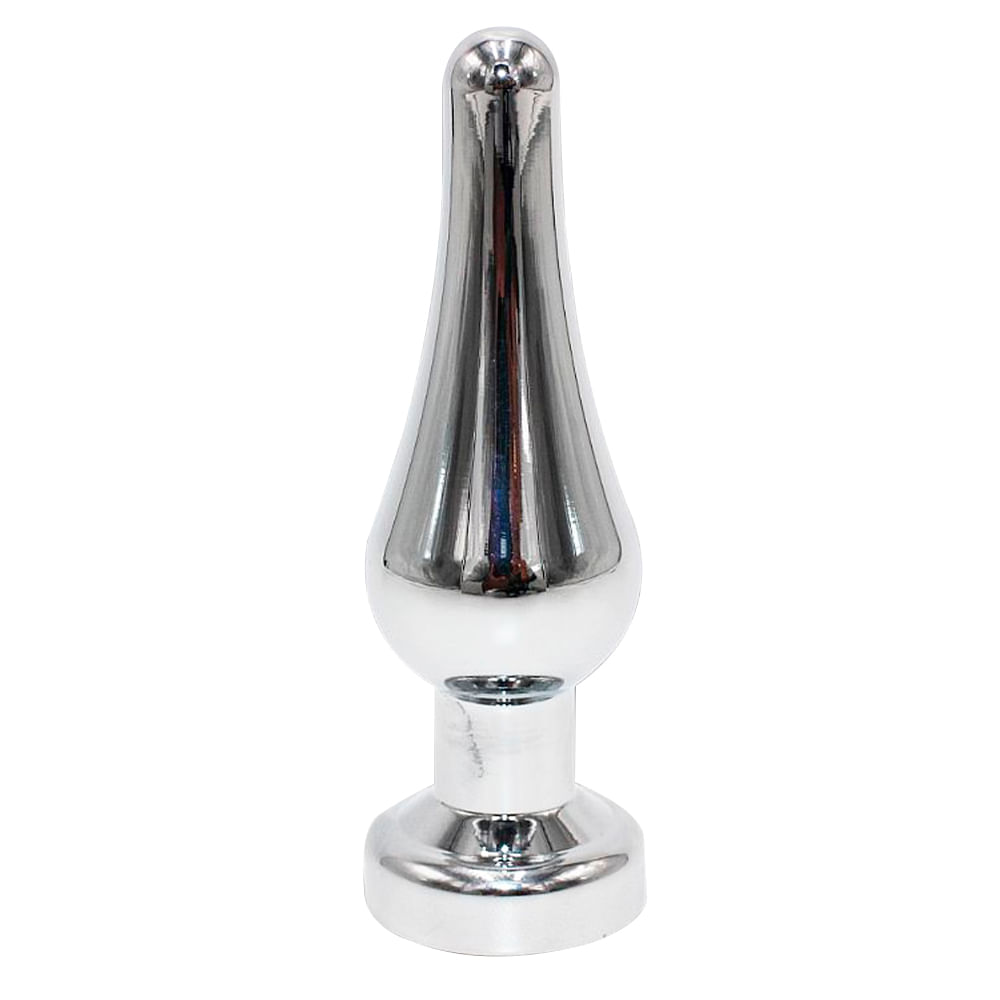Plug Anal de Aço Inoxidável Cônico com Cristal 10x3 cm Miss Collection