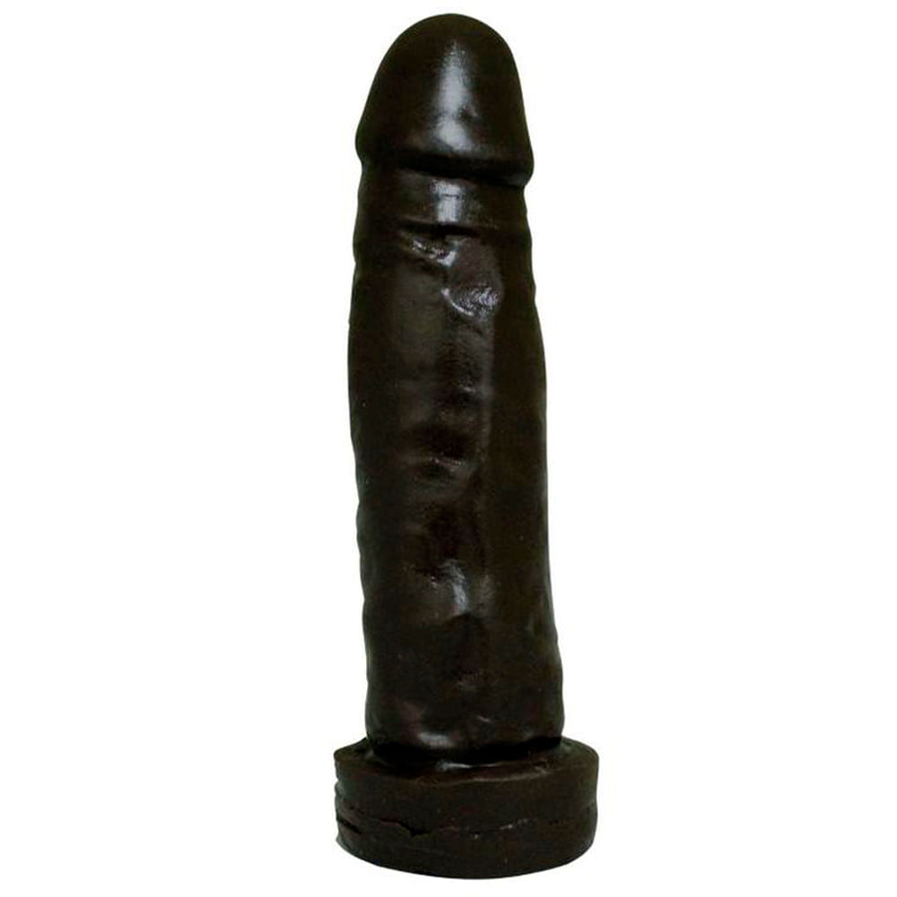 Prótese Realística Maciça com Glande Destacada 17,5 x 4,5cm Garji Prótese Realística Maciça com Glande Destacada 17,5 x 4,5cm Garji