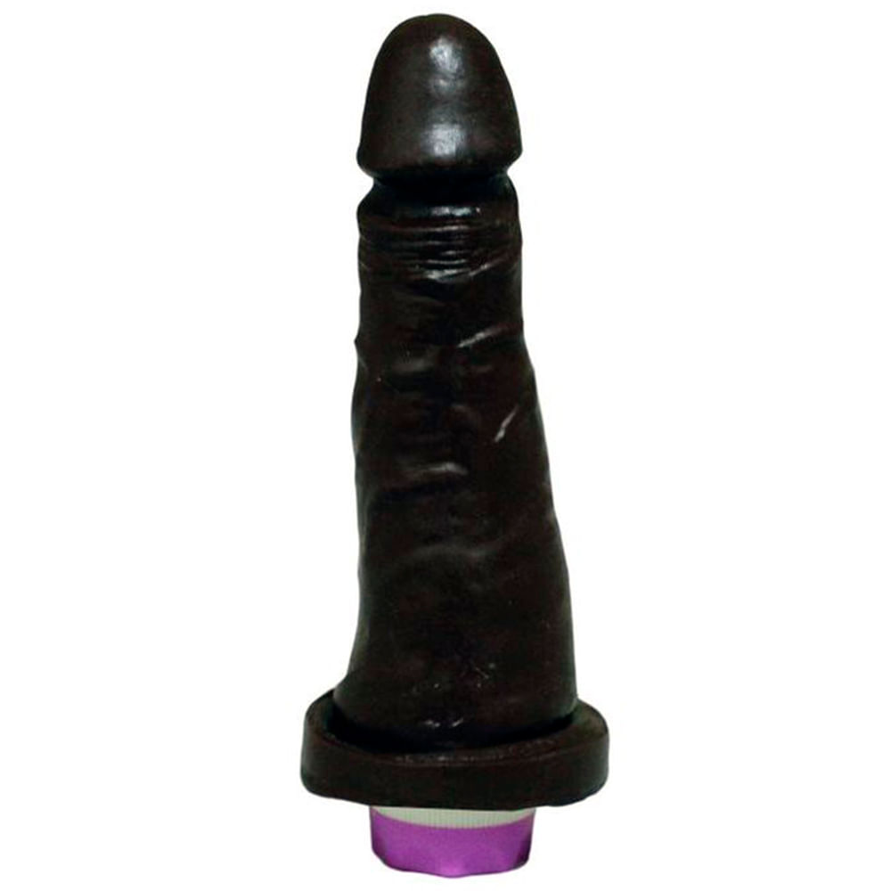 Prótese com Vibro Interno e Glande Destacada 16,5 x 3,5 cm Garji Prótese com Vibro Interno e Glande Destacada 16,5 x 3,5 cm Garji