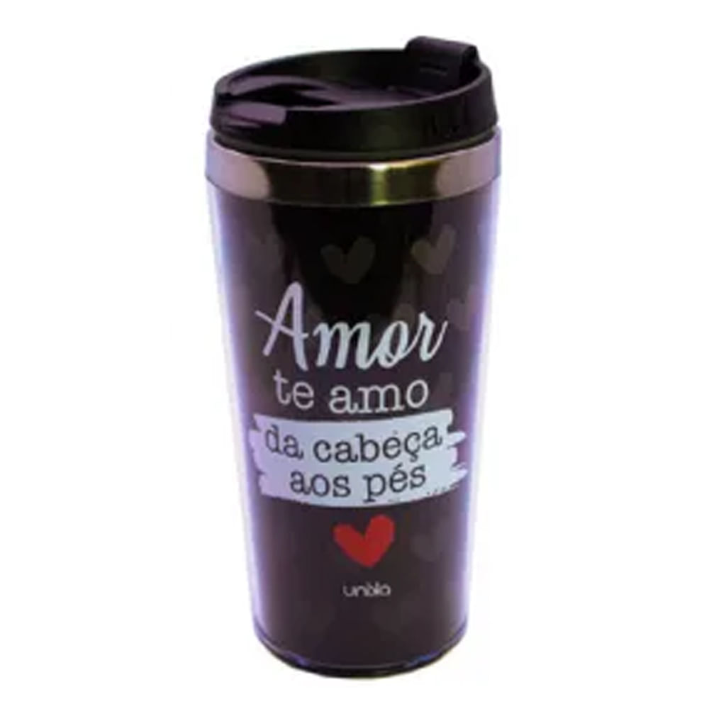 Copo Térmico Amor Te Amo 450ml Unika