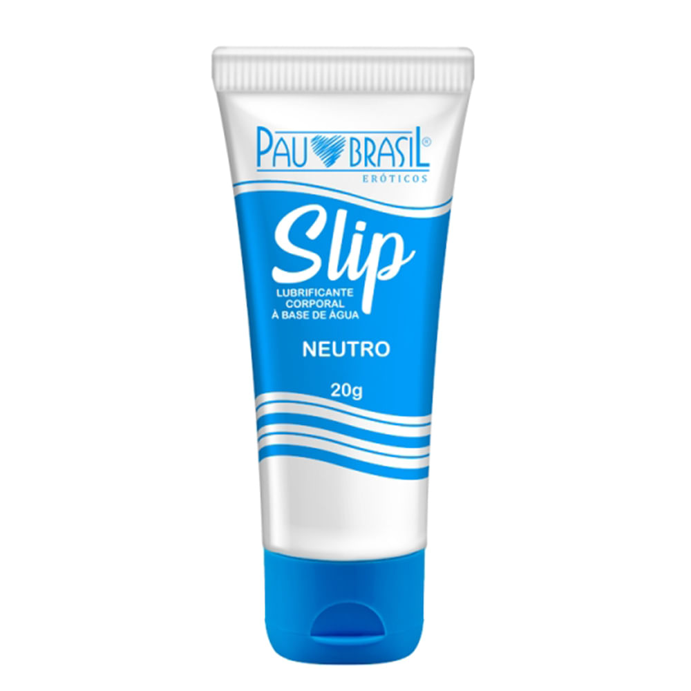 Slip Lubrificante Corporal a Base d’água Neutro 20g Pau Brasil Slip Lubrificante Corporal a Base d’água Neutro 20g Pau Brasil