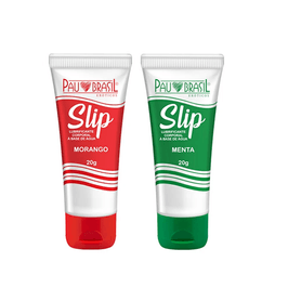 Slip Lubrificante Corporal a Base d’água Beijável 20g Pau Brasil