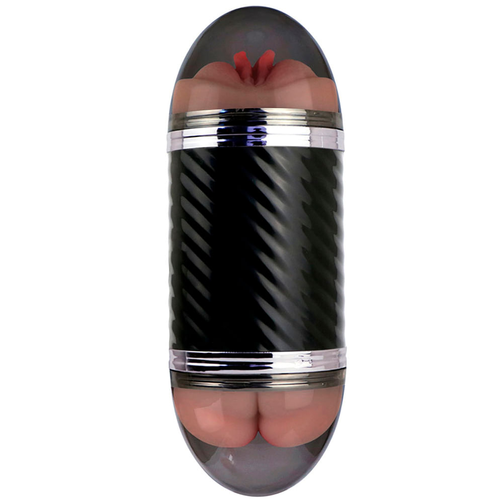 Masturbador Masculino Lanterna em formato de Vagina e Anus Vip Mix