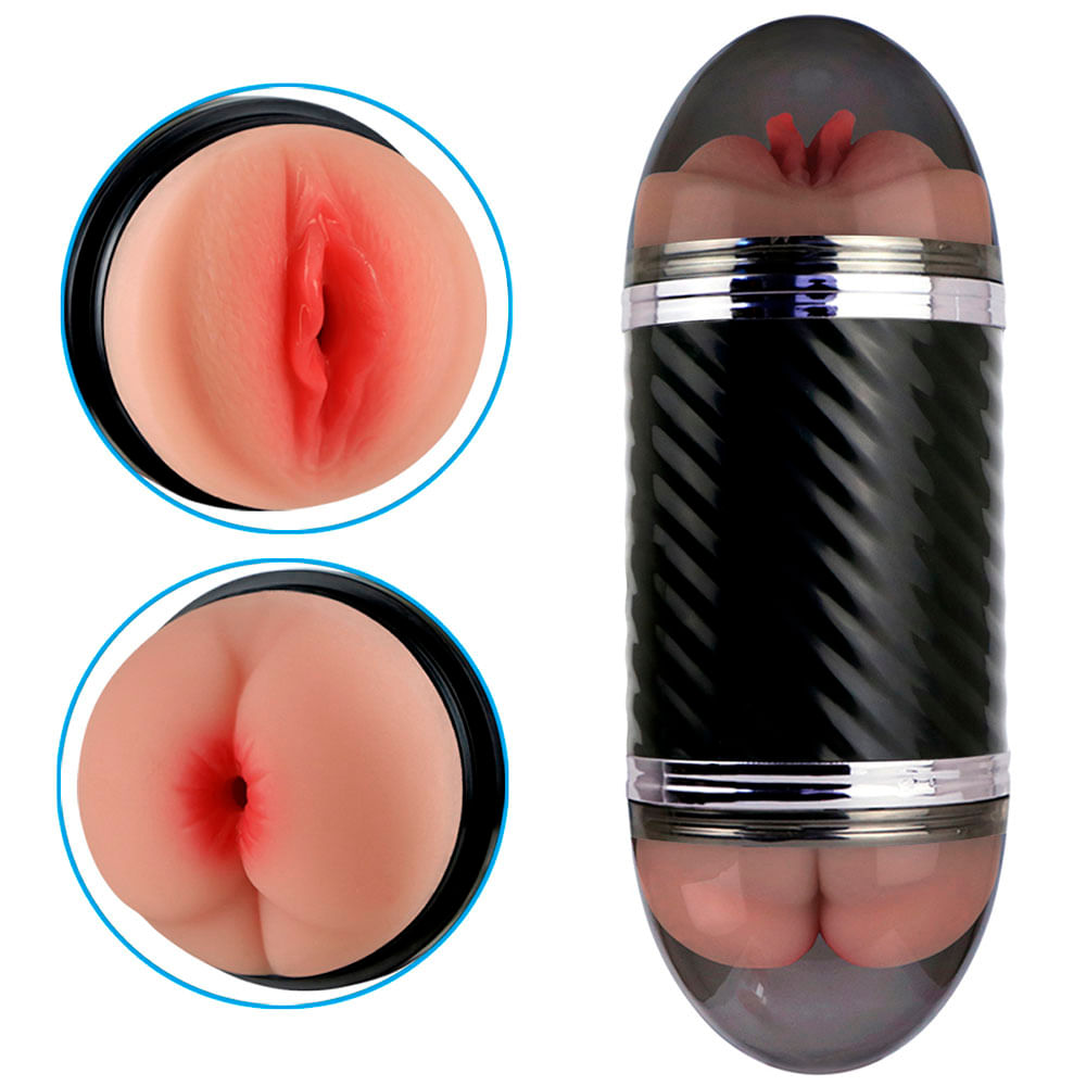 Masturbador Masculino Lanterna em formato de Vagina e Anus Vip Mix