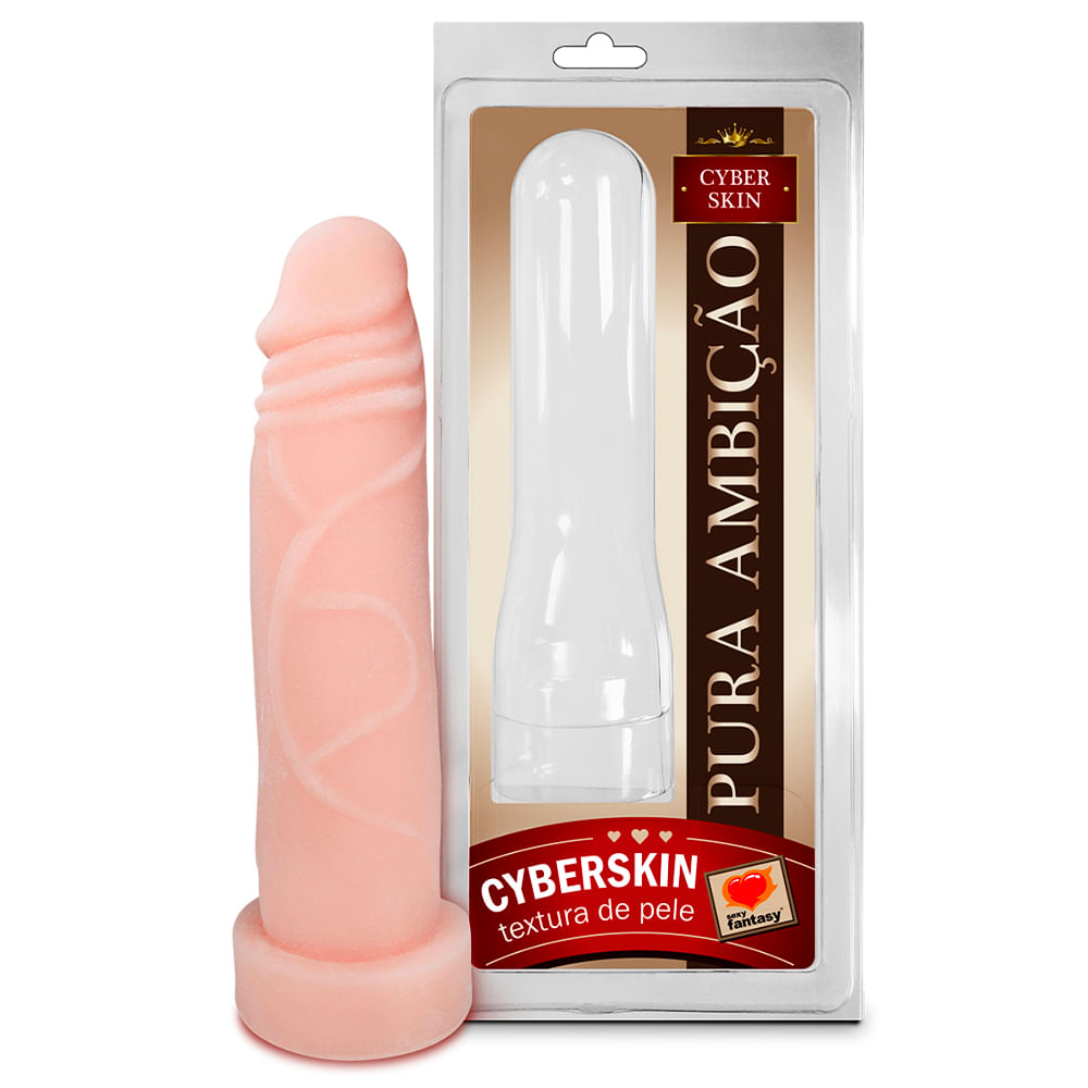 Capa Peniana em Cyber Skin Pura Ambição 17x4,5 cm Sexy Fantasy Capa Peniana em Cyber Skin Pura Ambição 17x4,5 cm Sexy Fantasy