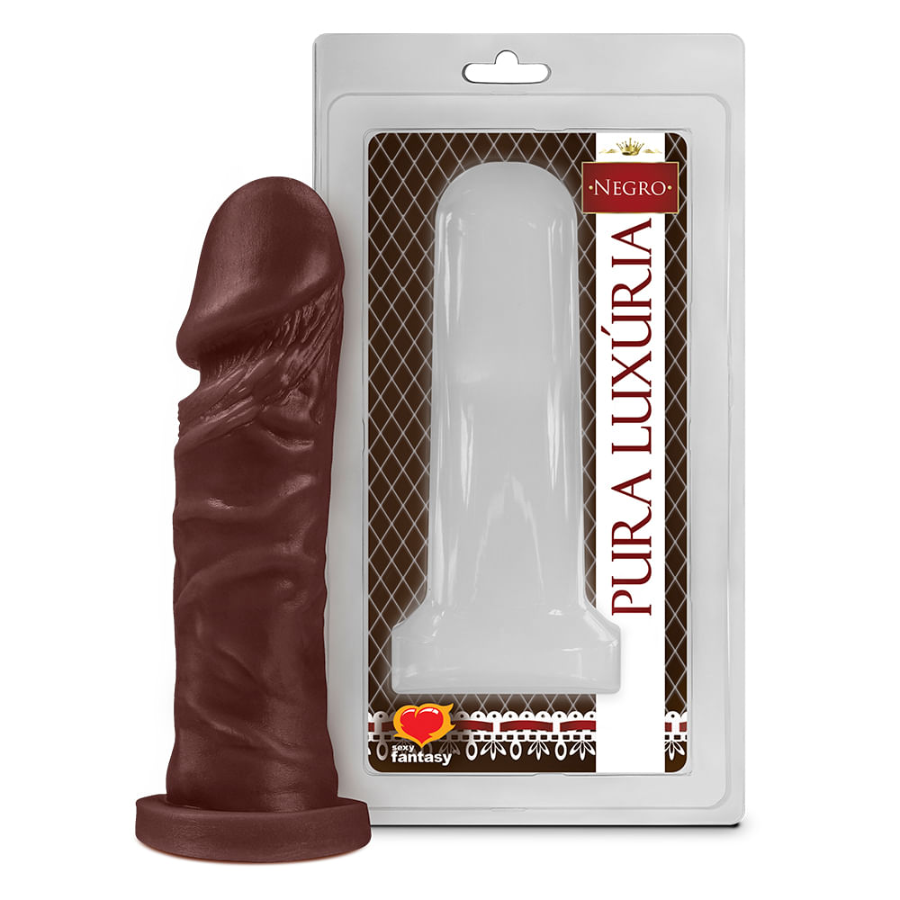 Prótese Pura Luxúria Maciço 15,3x4 Sexy Fantasy Prótese Pura Luxúria Maciço 15,3x4 Sexy Fantasy
