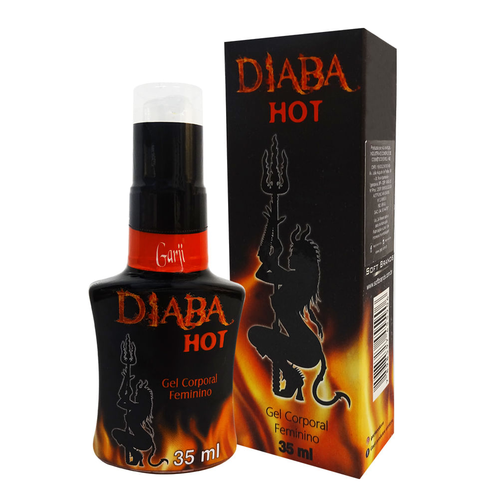 Diaba Hot Gel de Massagem Corporal Feminino 35ml Garji Diaba Hot Gel de Massagem Corporal Feminino 35ml Garji