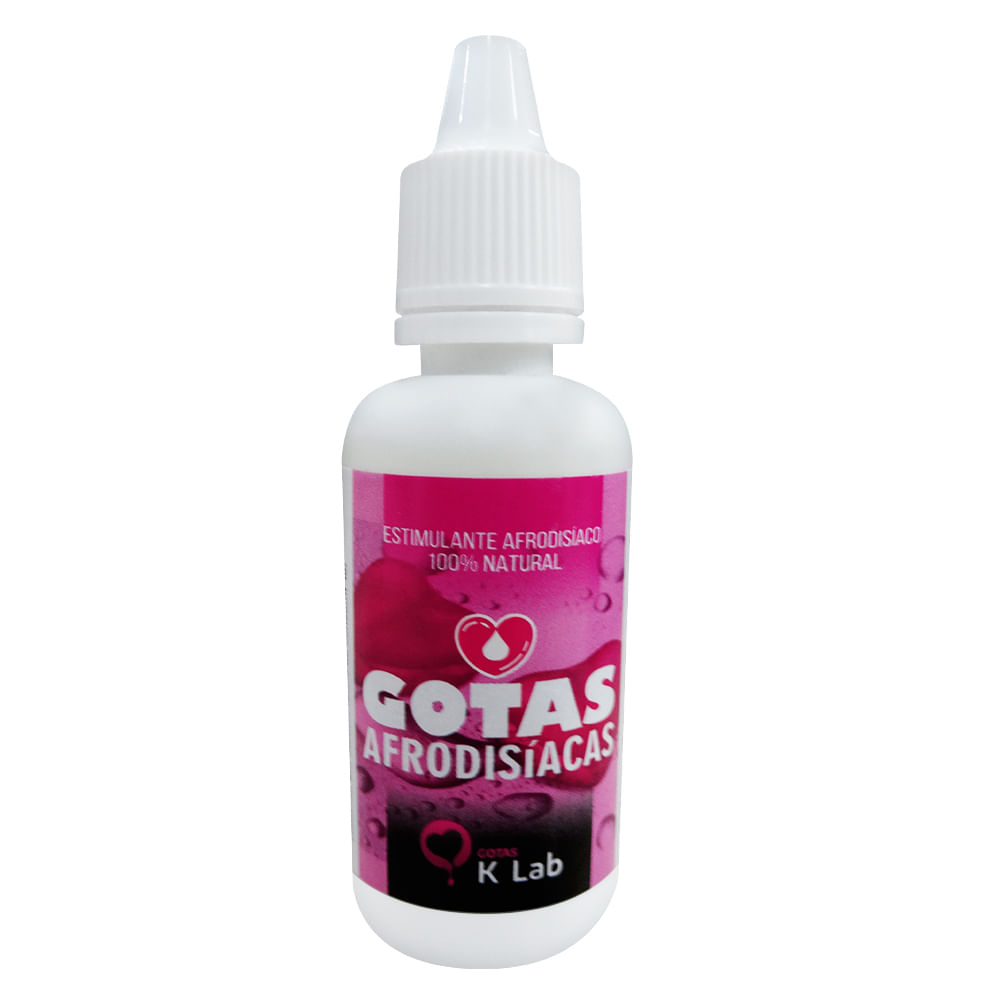 Gotas Afrodisíacas Estimulante Afrodisíaco Natural 20ml K-Lab Gotas Afrodisíacas Estimulante Afrodisíaco Natural 20ml K-Lab