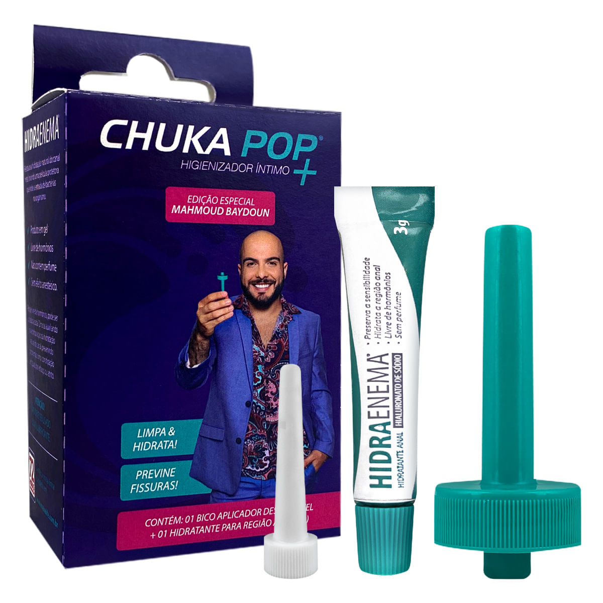 Chuka Pop + Higienizador Íntimo Edição Especial Mahmoud Baydoun Make Life