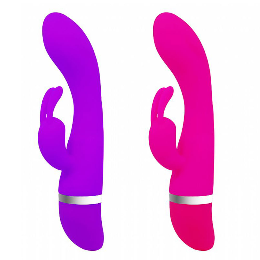 Freda Rabbit Pretty Love Vibrador Dupla Estimulação com 30 Velocidades Sexy Import