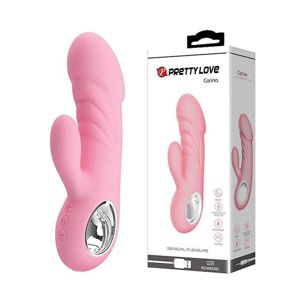 Pretty Love Ansel Vibrador de Ponto G e Clitóris com 7 Velocidades e 5 Modos de Vibração Sexy Import