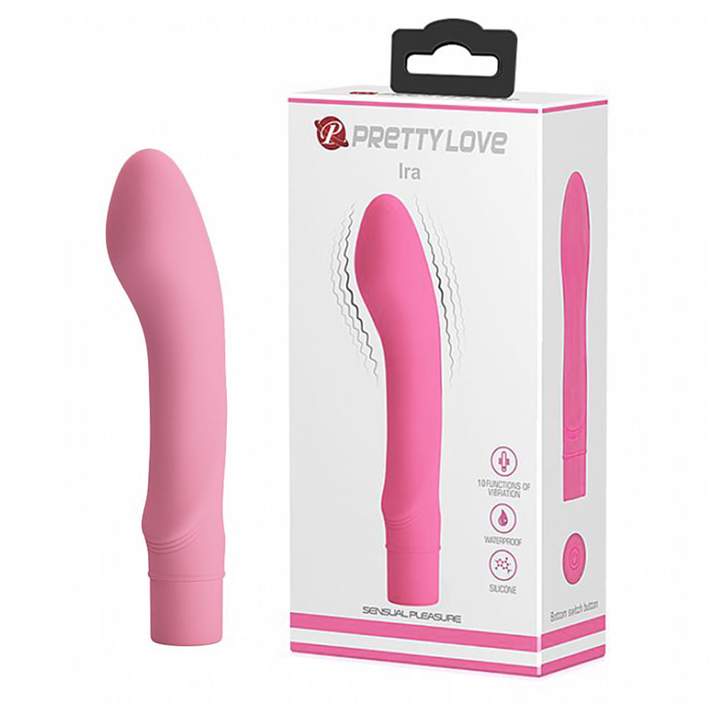 Pretty Love Ira Vibrador com Curvatura e 10 Modos de Vibração Sexy Import
