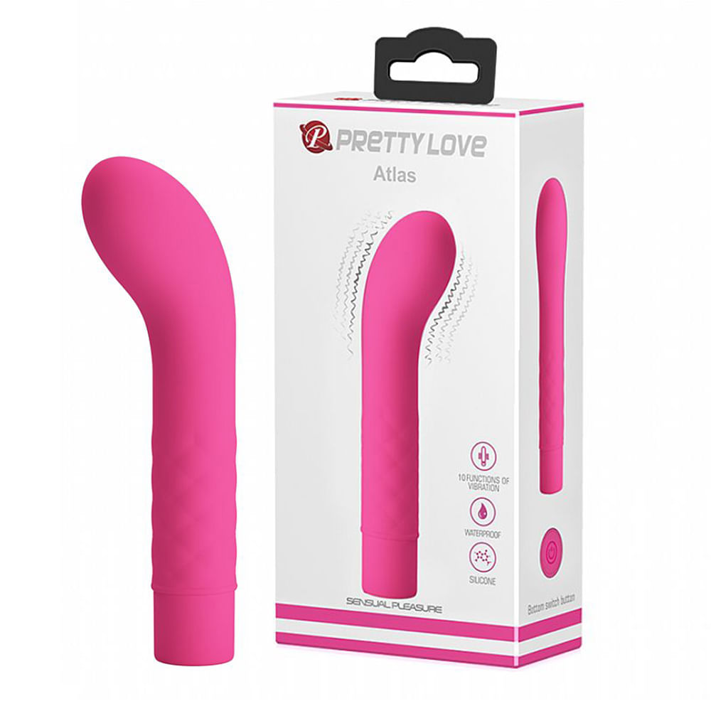 Pretty Love Atlas Vibrador com Curvatura e 10 Modos de Vibração Sexy Import Pretty Love Atlas Vibrador com Curvatura e 10 Modos de Vibração Sexy Import