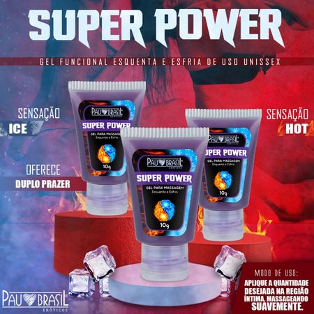 Super Power Gel Lubrificante Térmico 10g Dio Santo Pau Brasil