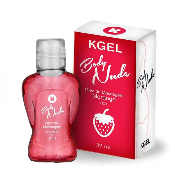 Body Nude Kgel Óleo de Massagem Hot 37 ml K Import
