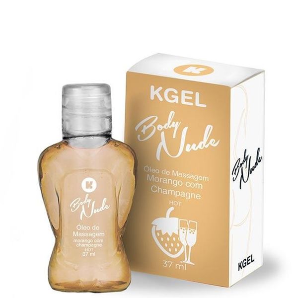 Body Nude Kgel Óleo de Massagem Hot 37 ml K Import