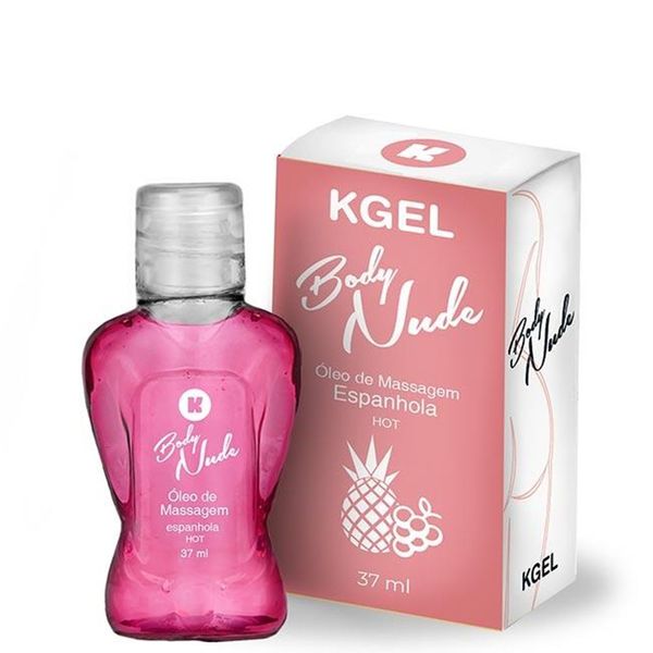 Body Nude Kgel Óleo de Massagem Hot 37 ml K Import