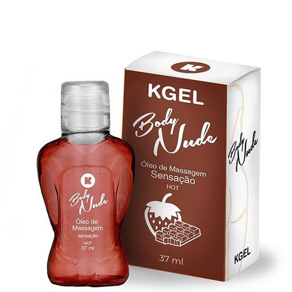 Body Nude Kgel Óleo de Massagem Hot 37 ml K Import