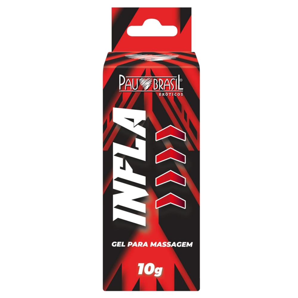 Infla Gel Excitante Intensificador Masculino 10g Dio Santo Pau Brasil