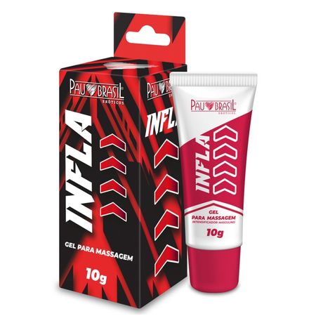 Infla Gel Excitante Intensificador Masculino 10g Dio Santo Pau Brasil