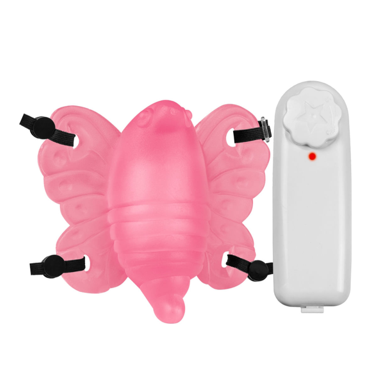 Estimulador e Massageador Butterfly com Vibro Pau Brasil