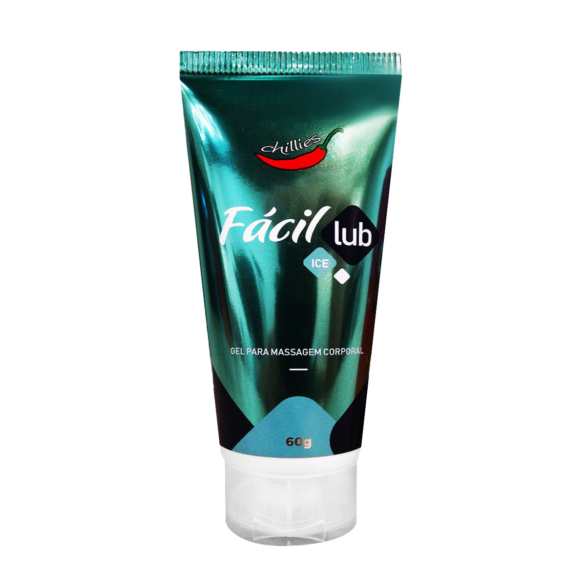 Fácil Lub Ice Gel para Massagem Corporal 60g Chillies Fácil Lub Ice Gel para Massagem Corporal 60g Chillies