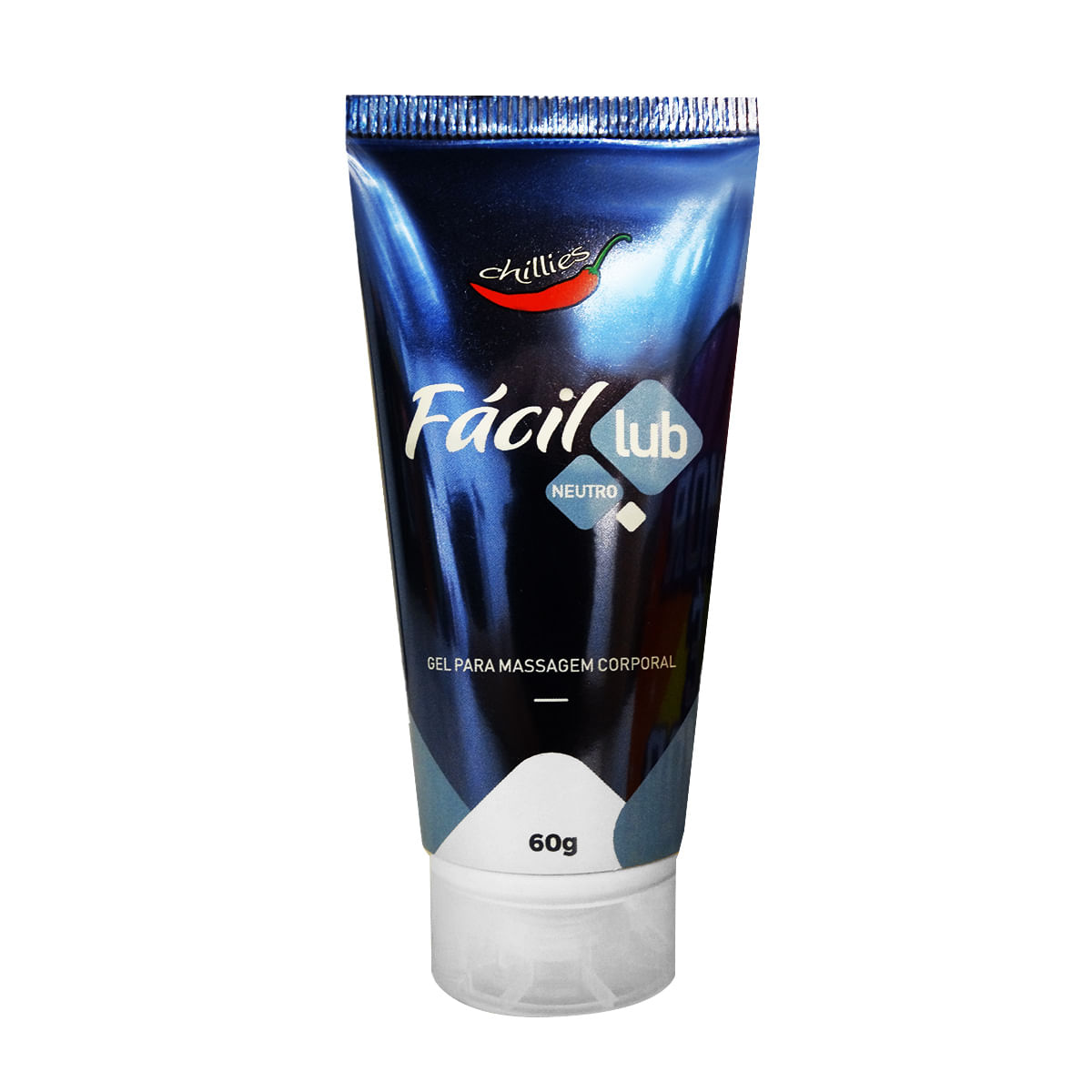 Fácil Lub Neutro Gel para Massagem Corporal 60g Chillies Fácil Lub Neutro Gel para Massagem Corporal 60g Chillies