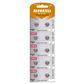 Bateria Alcalina AG10/LR1130 1.5V Cartela com 10 Unidades Alfacell