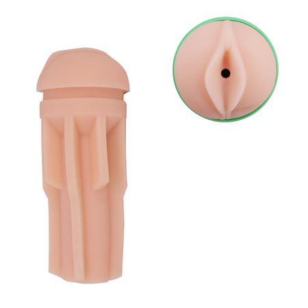 Blonde Masturbador Masculino Garrafa em Formato de Vagina com Textura 3R Import