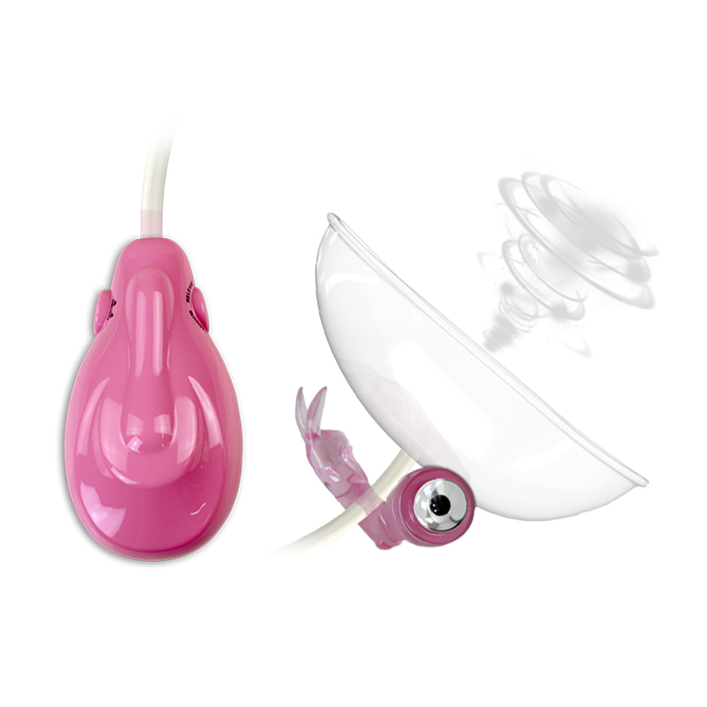 Clitoral Pump Estimulador Vaginal com Sucção e Vibração 3R Import