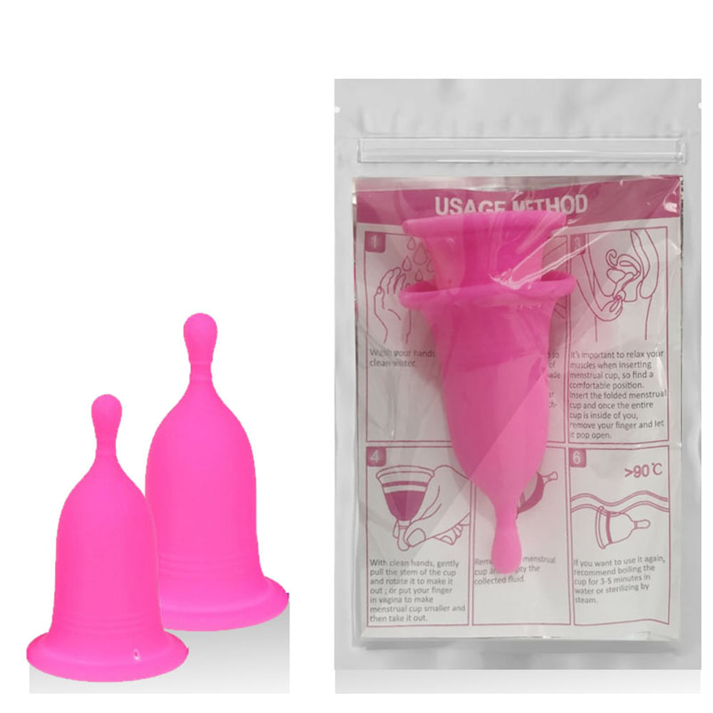 Kit Coletor Menstrual em Silicone 3R Import