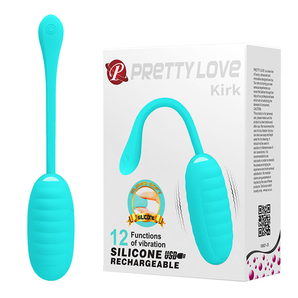 Pretty Love Kirk Cápusla Vibratória com 12 Modos de Vibração 3R Import