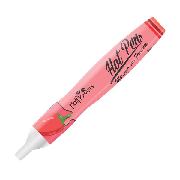 Hot Pen Pimenta Caneta Comestível 35g Hot Flowers