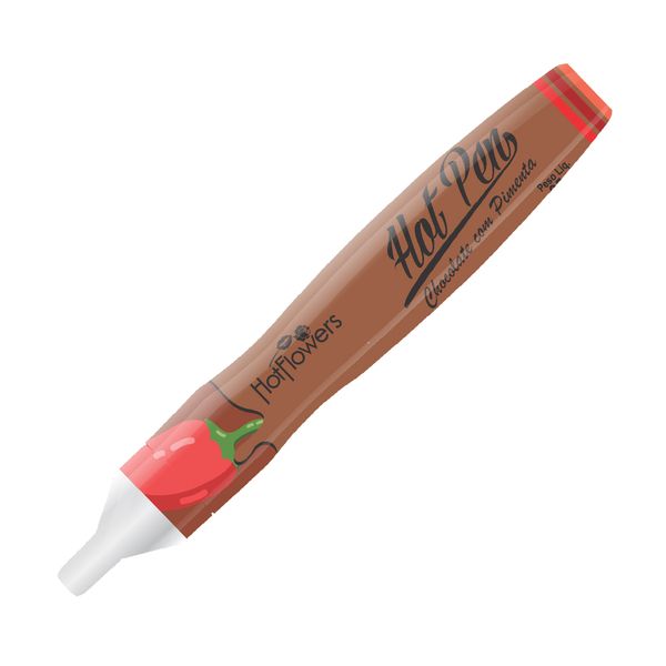Hot Pen Pimenta Caneta Comestível 35g Hot Flowers