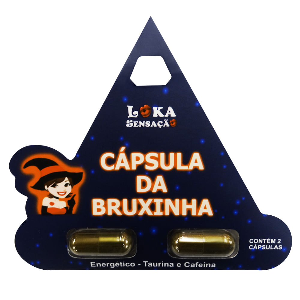 Cápsula da Bruxinha Energético Loka Sensação Cápsula da Bruxinha Energético Loka Sensação