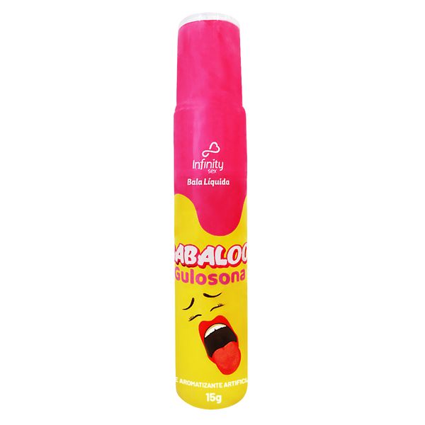 Gulosona Babaloo Bala Líquida Esquenta e Vibra 15g Infinity Sex