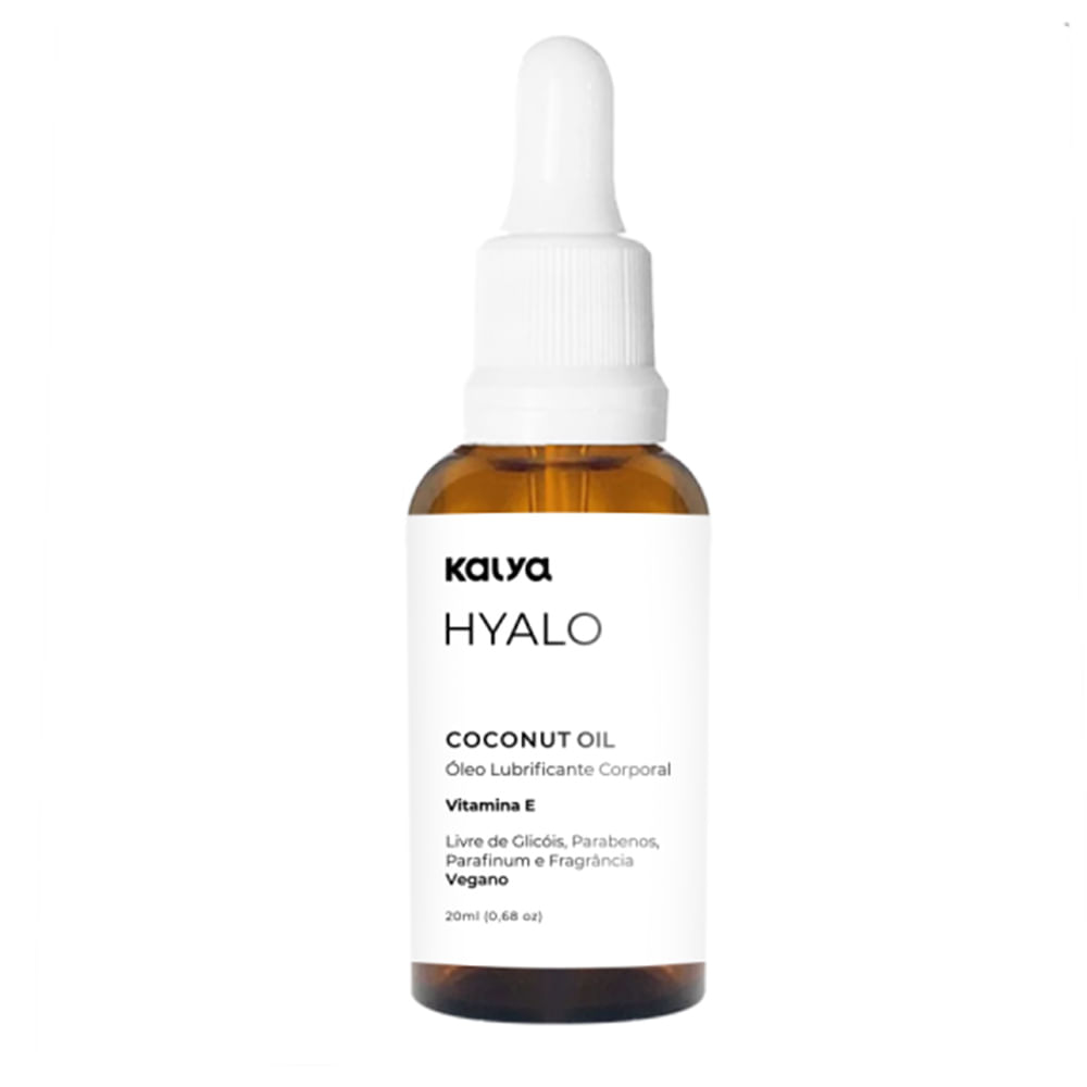 Coconut Oil Óleo Hidratante com Vitamina 20ml Linha Hyalo Kalya