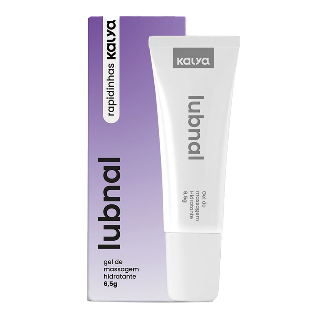 Lubnal Gel de Massagem Hidratante 6,5g Linha Rapidinhas Kalya Lubnal Gel de Massagem Hidratante 6,5g Linha Rapidinhas Kalya