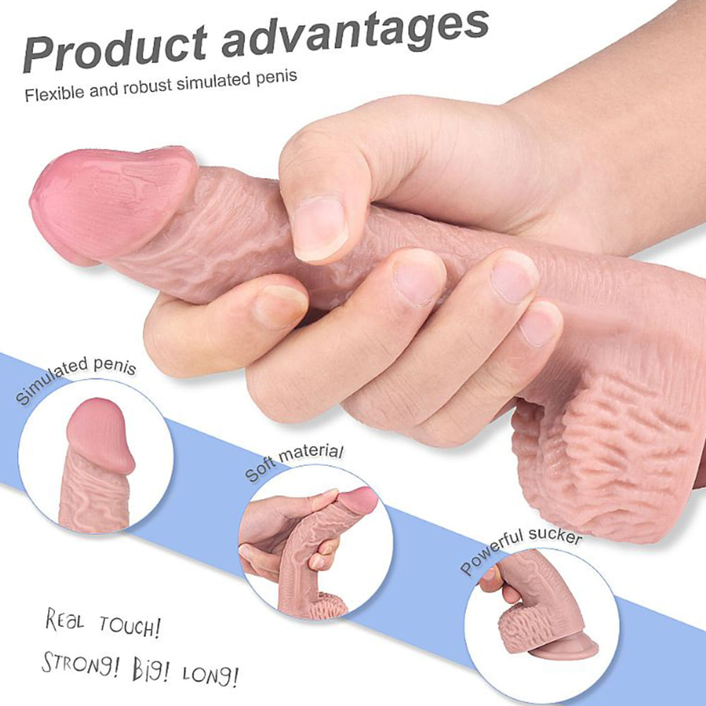 Dick S-Hande Prótese Realística com Ventosa 21,3 x 3.5 cm Sexy Import