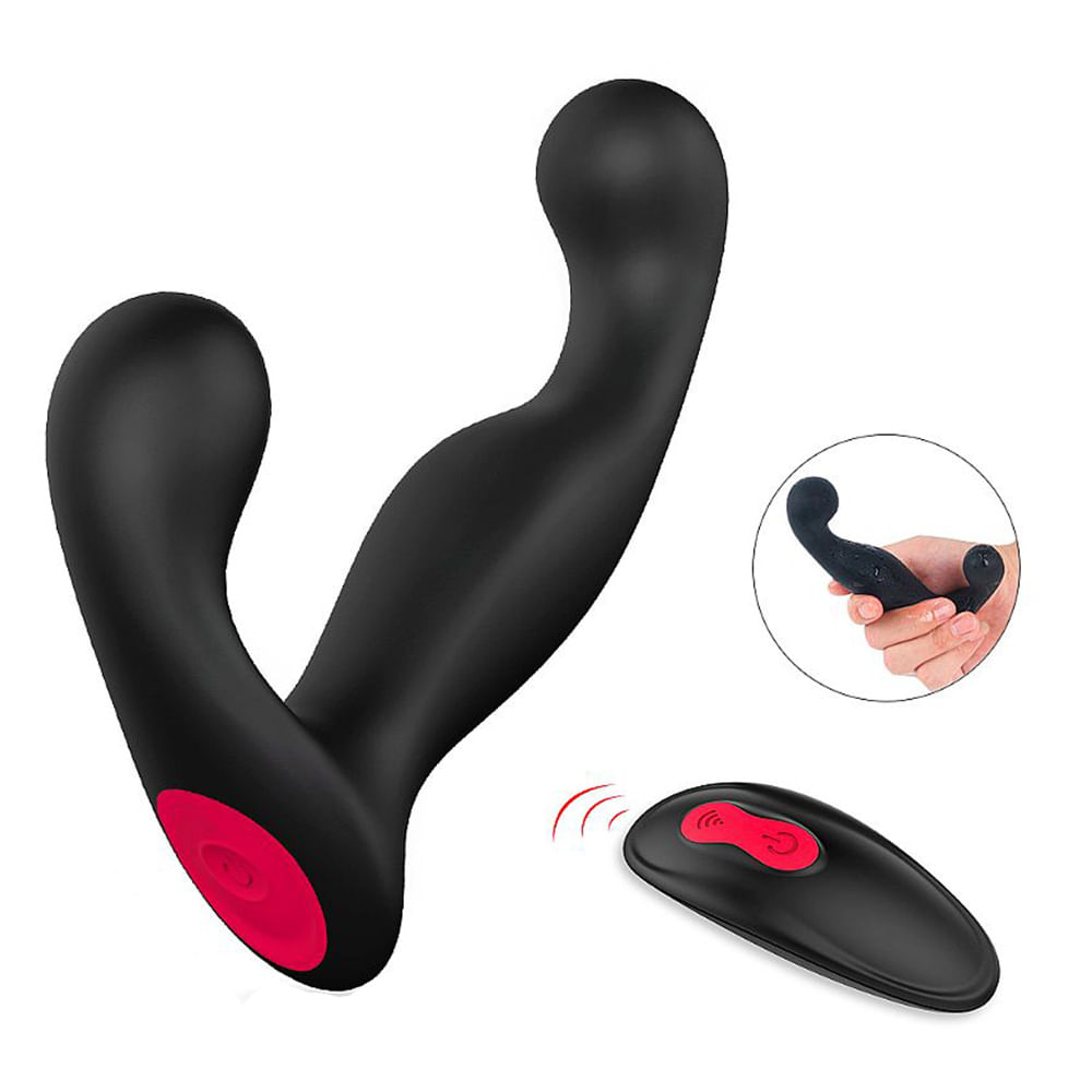 Jelly -RCT Massageador de Próstata com 9 Modos de Vibração e Controle Remoto Sexy Import