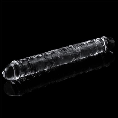 Lovetoy Flawless Clear Double Prótese Transparente 30cm Vip Mix