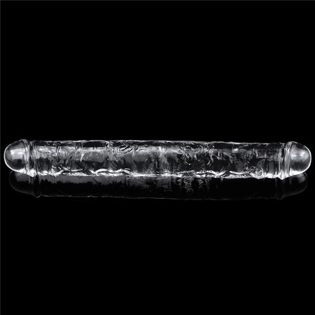 Lovetoy Flawless Clear Double Prótese Transparente 30cm Vip Mix
