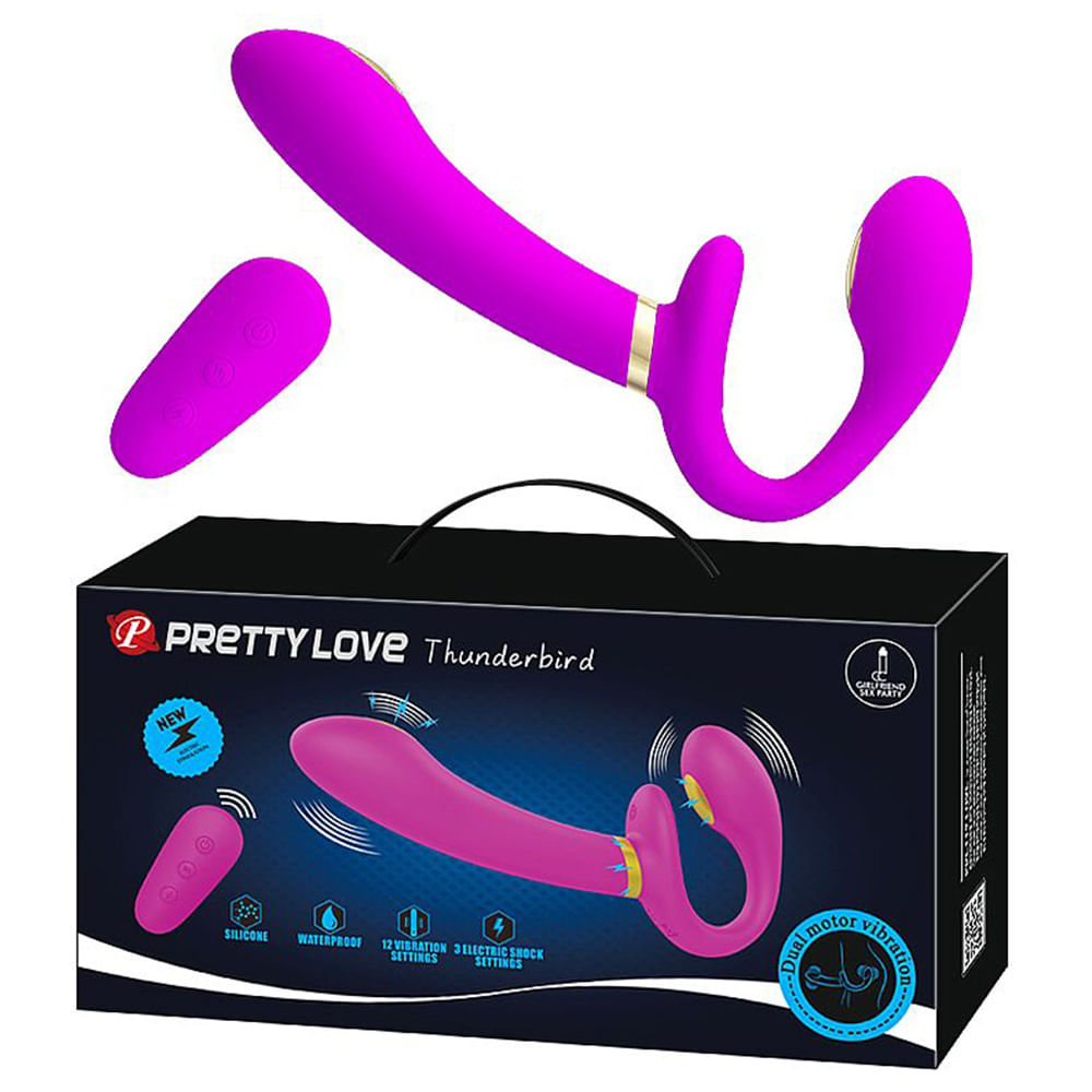 Pretty Love Thunderbird Vibrador de Ponto G e Clitóris com Choque Sexy Import