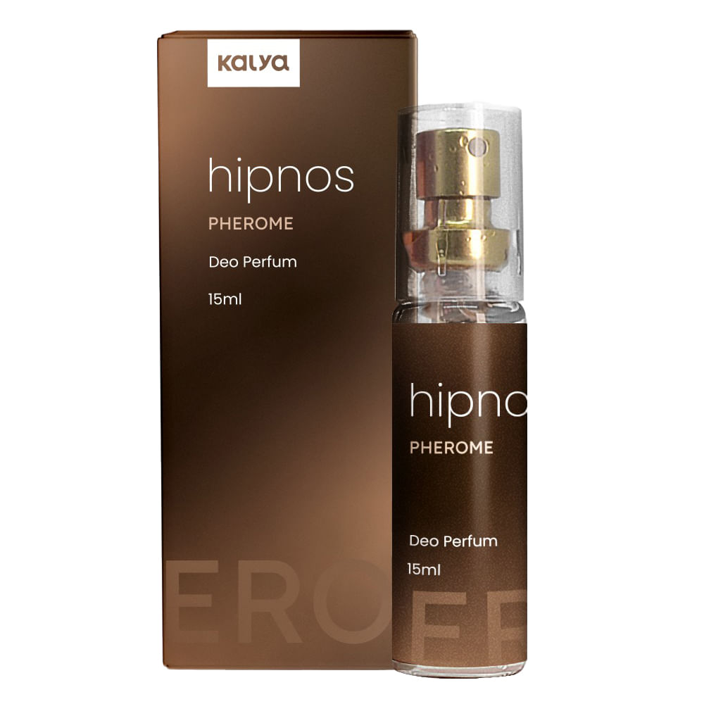 Hipnos Pherome Deo Perfum Masculino com Estimulador de Feromônio 15ml Kalya