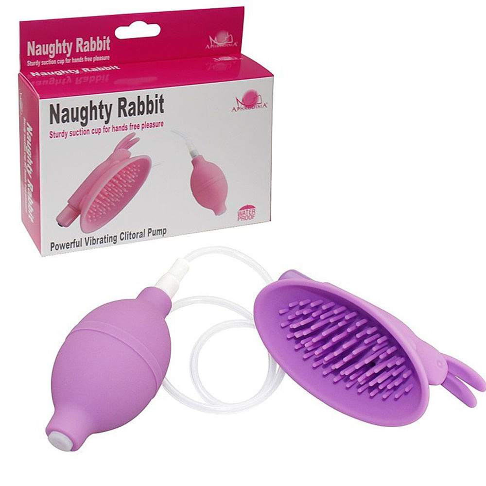 Aphrodisia Naughty Rabbit Estimulador Clitoriano com 8 Modos de Vibração Sexy Import