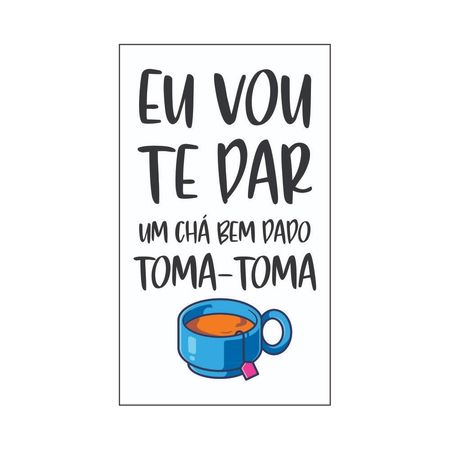 Eu Vou Te Dar um Chá Bem Dado Toma-Toma Lubrificante Comestível 15ml Segred Love