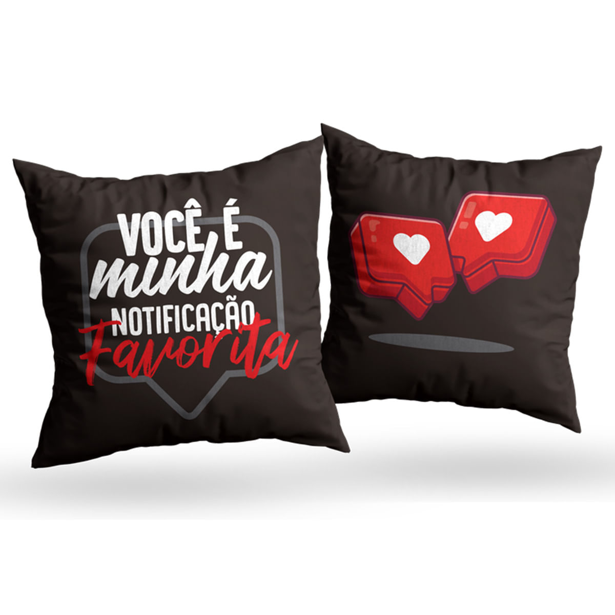 Almofada Você é Minha Notificação Favorita Sude Presentes Almofada Você é Minha Notificação Favorita Sude Presentes