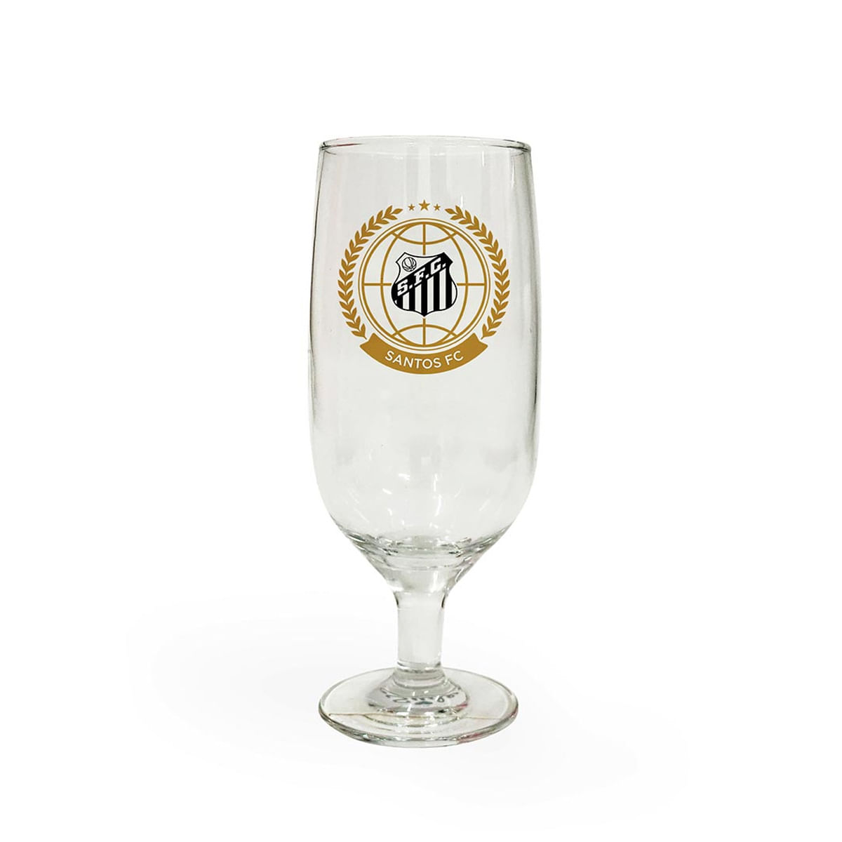 Santos Taça de Vidro 300ml Sude Presentes Santos Taça de Vidro 300ml Sude Presentes