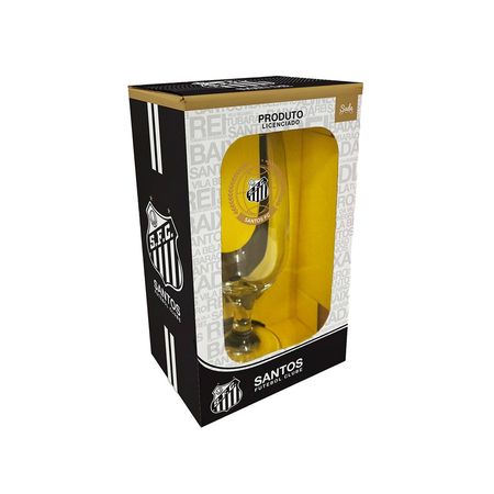 Santos Taça de Vidro 300ml Sude Presentes