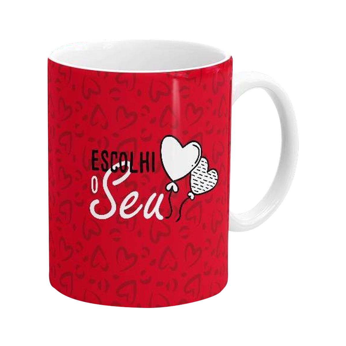 Caneca em Porcelana Entre Todos Os Sabores E Aromas 330ml Sude Presentes